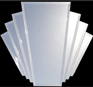 Art Deco Fan Mirror