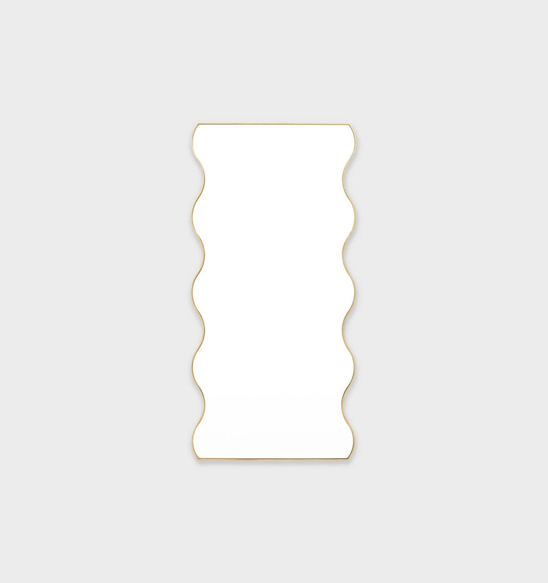 Artemis Mirror Tall | Brass | Print Decor 