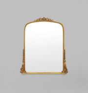 Hepburn Mirror | Brass Medium | Print Decor
