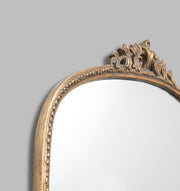 Hepburn Mirror | Brass Detail | Print Decor