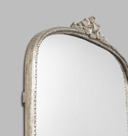 Hepburn Arched Mirror Small — Silver — corner detail