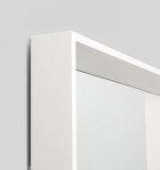 Austen Bright White Mirror | Detail | Print Decor Malvern