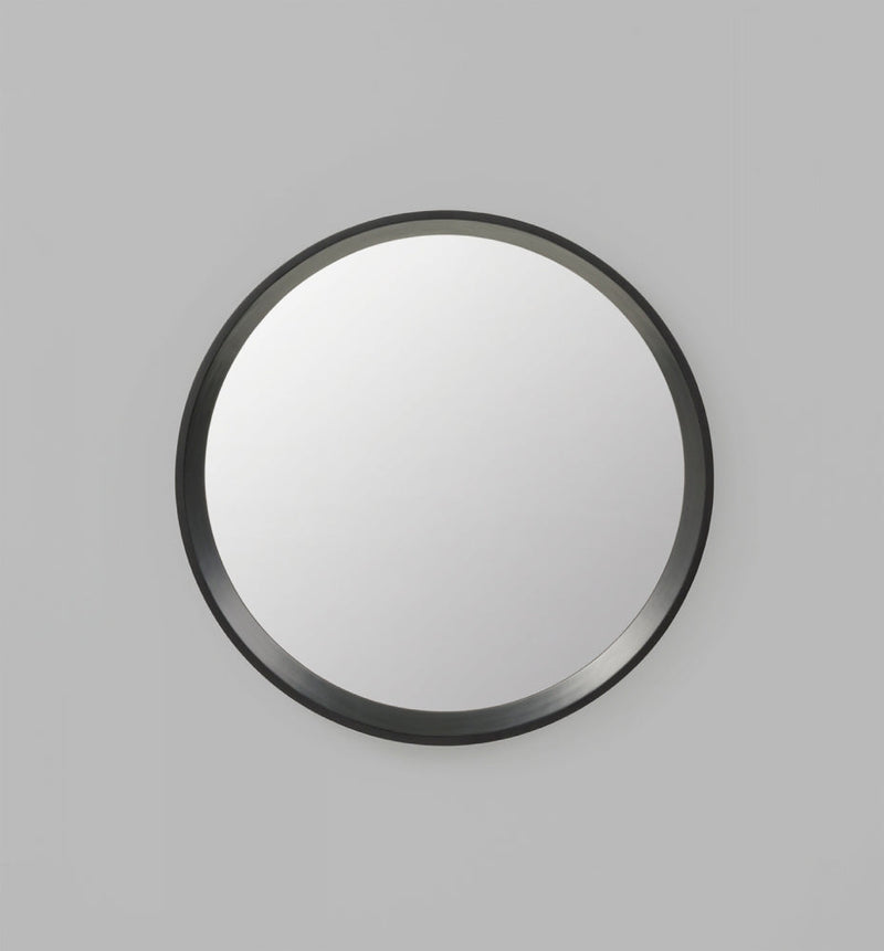 Round Black Mirror | Print Decor