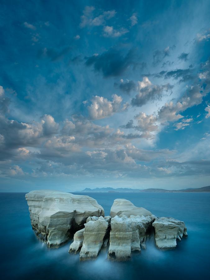 Azure Ionian Jewel by Nick Psomiadis