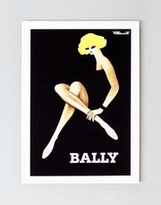 Print Decor | Bally Black Dress | White Frame
