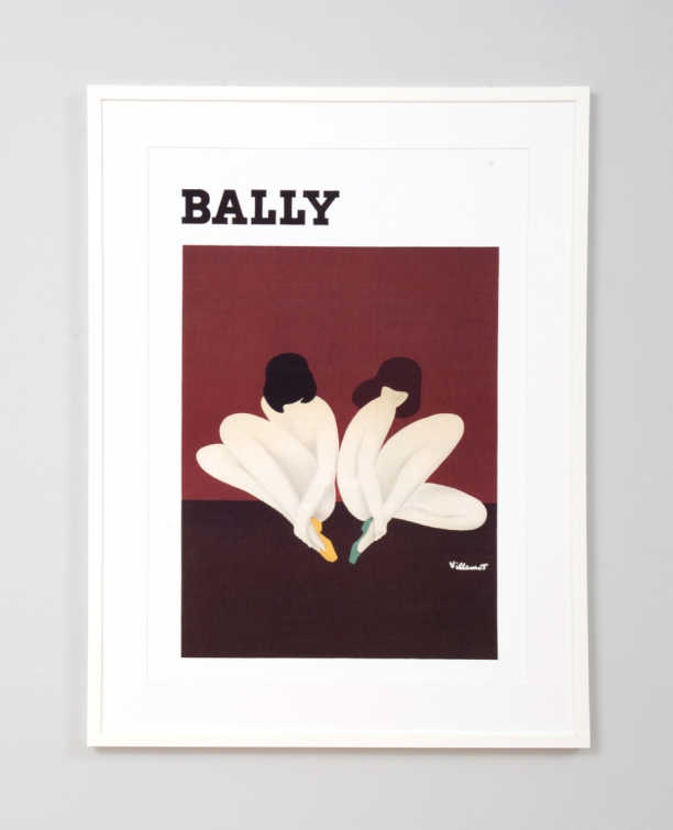 Print Decor | Bally Ladies Lotus | Vintage Poster Framed