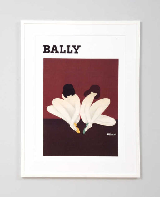 Print Decor | Bally Ladies Lotus | Vintage Poster Framed