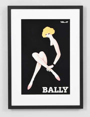 Print Decor | Bally Black Dress | Small Print | Black Frame