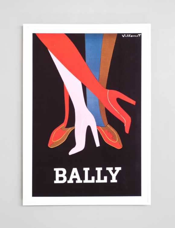 Print Decor | Bally Legs | Vintage Poster Framed