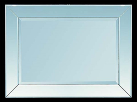 Beach St - Modern and Contemporary Art Deco Mirror