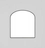 Stella Arch 90 x 100 cm | Gloss Black