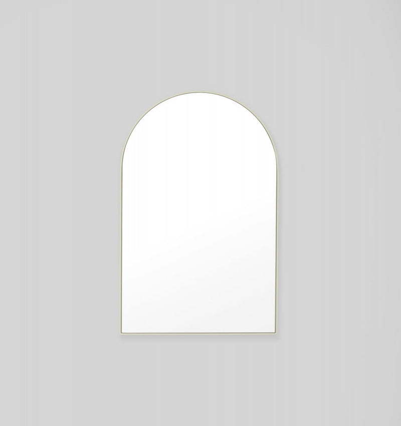 Bjorn Arched Mirror | Dove Grey
