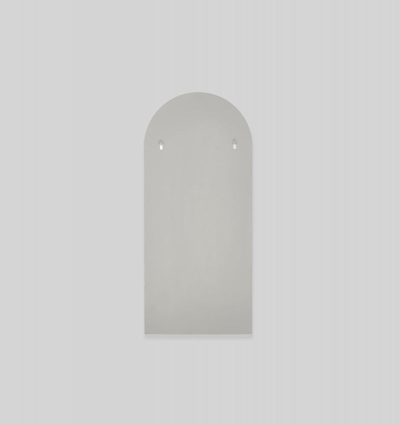 Arched Floor Leaner Mirror Bjorn - Dove Grey