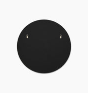Modern Round Mirror | Bjorn Black  | Back