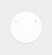 Modern Round Mirror | Bjorn | Bright White