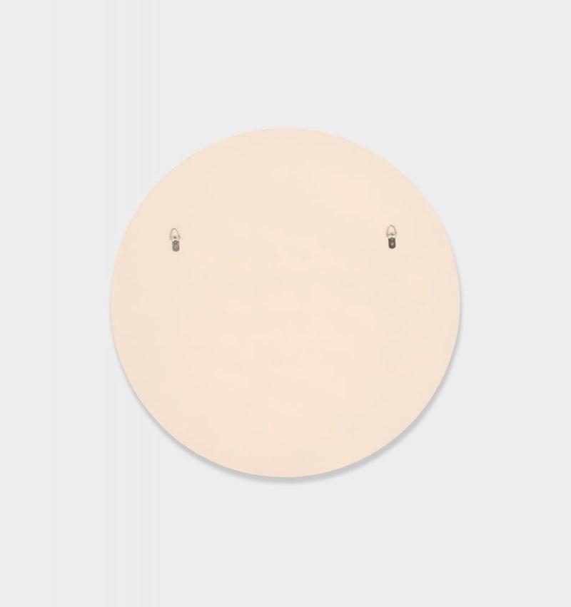 Clearance Stock | Round Mirror Bjorn  80 cm | Powder