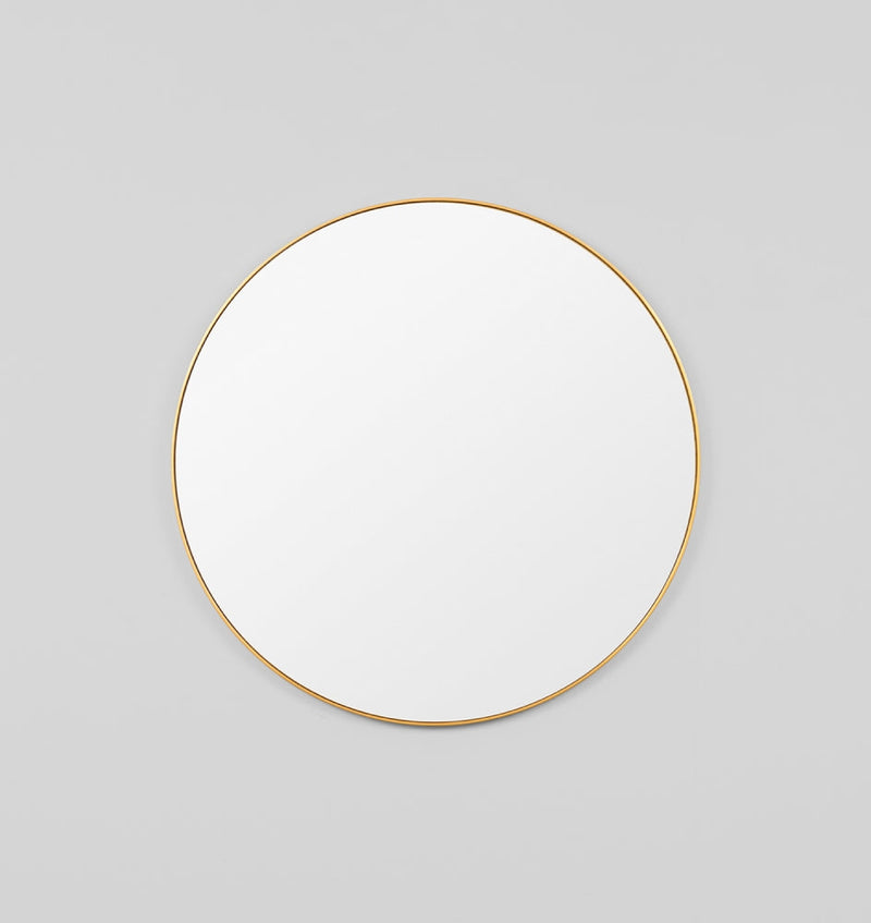 Clearance Stock | Round Mirror Bjorn  80 cm | Brass