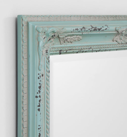 Blue Vintage Mirror | Detail | Print Decor