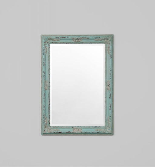 Blue Vintage Mirror | Print Decor