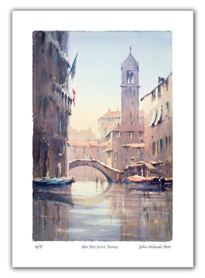 Venice. Limited Edition Print