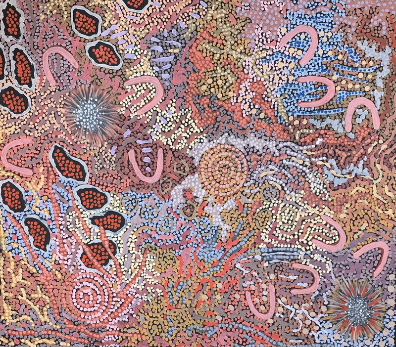 My Grandmother's Country, 2024 by Gabriella Possum Nungurrayi 
