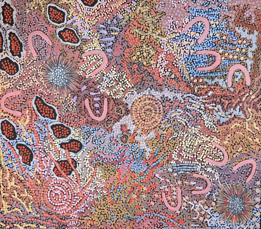 My Grandmother's Country, 2024 by Gabriella Possum Nungurrayi 
