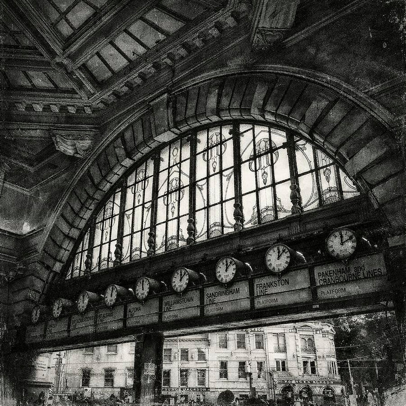 Cathedral of Departures by Nick Psomiadis stretched canvas canvas