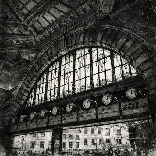 Cathedral of Departures by Nick Psomiadis stretched canvas canvas