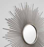 Starburst Silver, detail, Print Decor