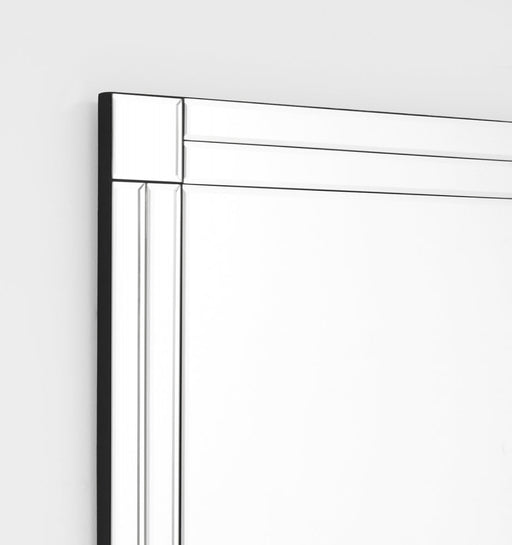 Frameless Mirror | DOUBLE PANEL SQUARE CORNERS SPECIAL3 | Detail