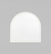 Cove Arch Mirror | White | Print Decor