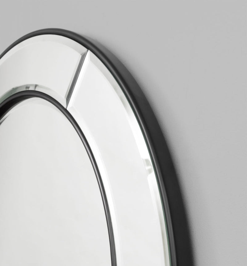 Quattro Round Mirror, detail | Print Decor