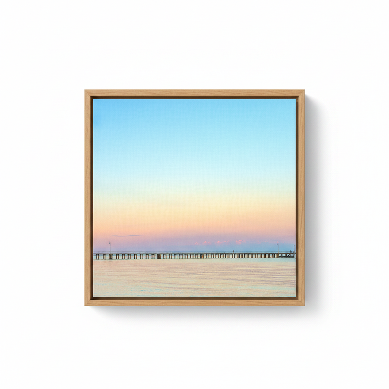 Dromana in Ultra-Thin Oak Floater Frame