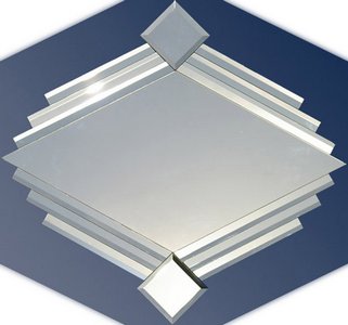 Diamond - Classic Art Decor Diamond Shaped Mirror