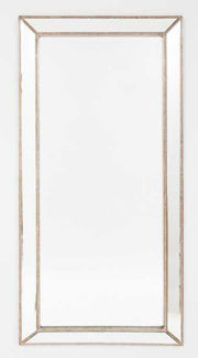 Print Decor Reverse Beaded Angle Mirror
