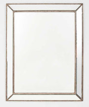 Print Decor Reverse Beaded Angle Mirror