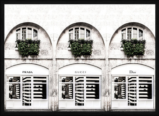 Fashion Stores | Framed Canvas