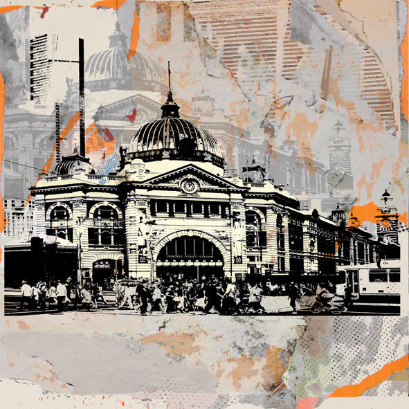 Jan Neil, Flinders St Graffiti 