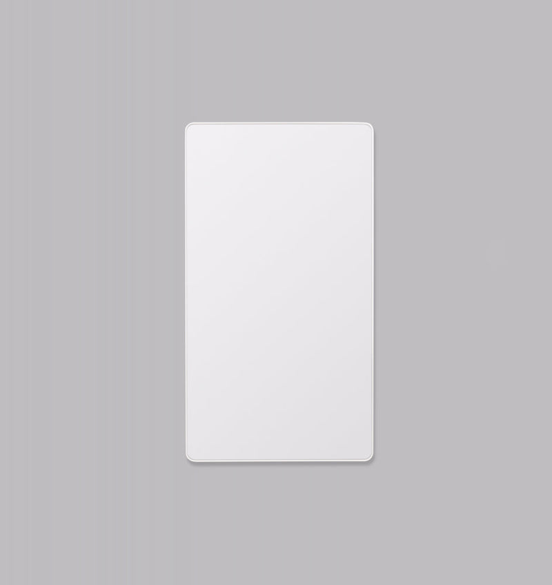 Errol Curved Bright White | Print Decor 