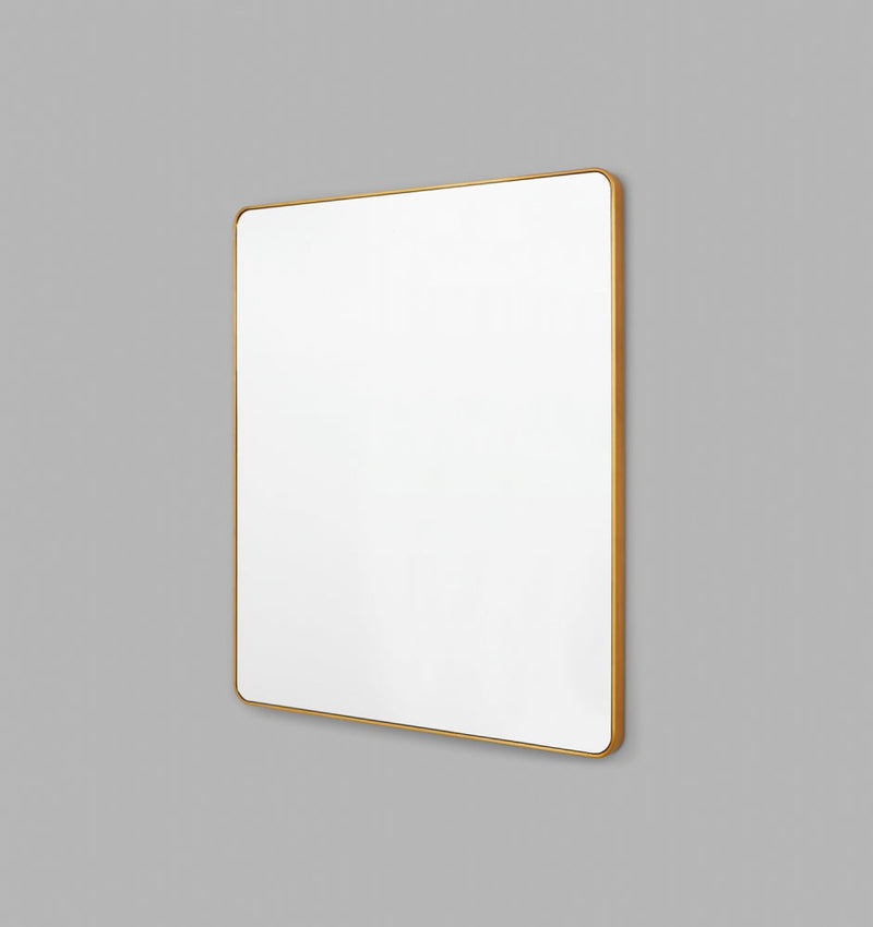 Errol Rectangle Curved | Brass
