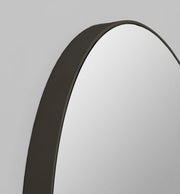 Print Decor | Modern Circular Mirror | Black | Detail