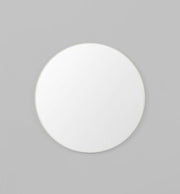 Modern Circular Mirror | White | Print Decor 