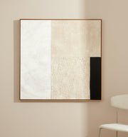 Formation Black 2 Framed Canvas 