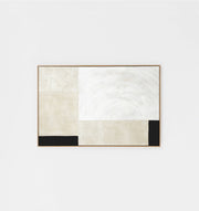 Formation Black Landscape | Framed Canvas