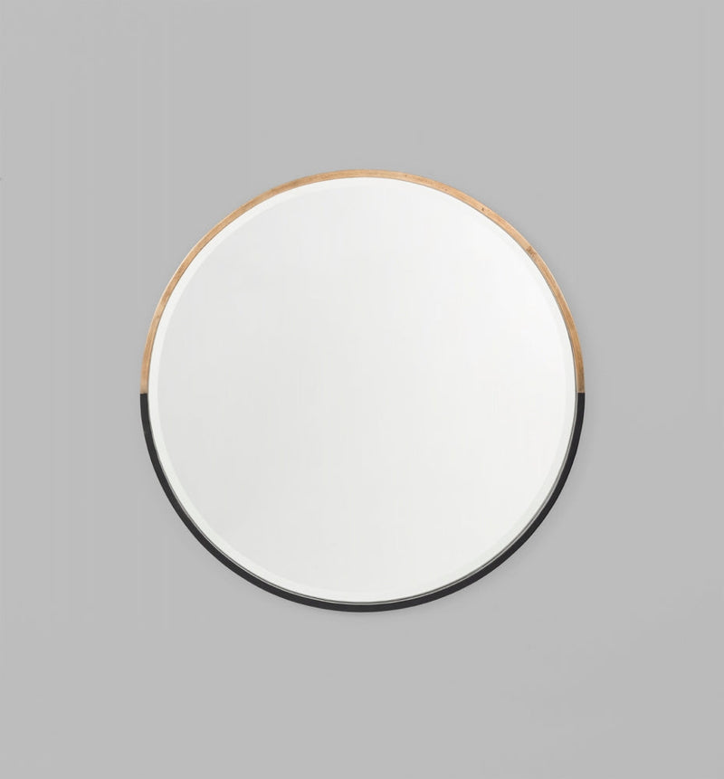 Clearance Stock Brass and Black Mirror 110 cm