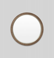 Hazel wood framed mirror