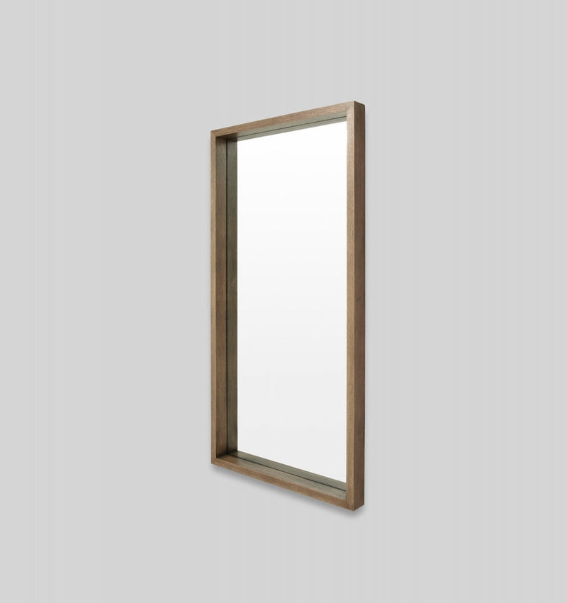 Hazel Wood Leaner Mirror