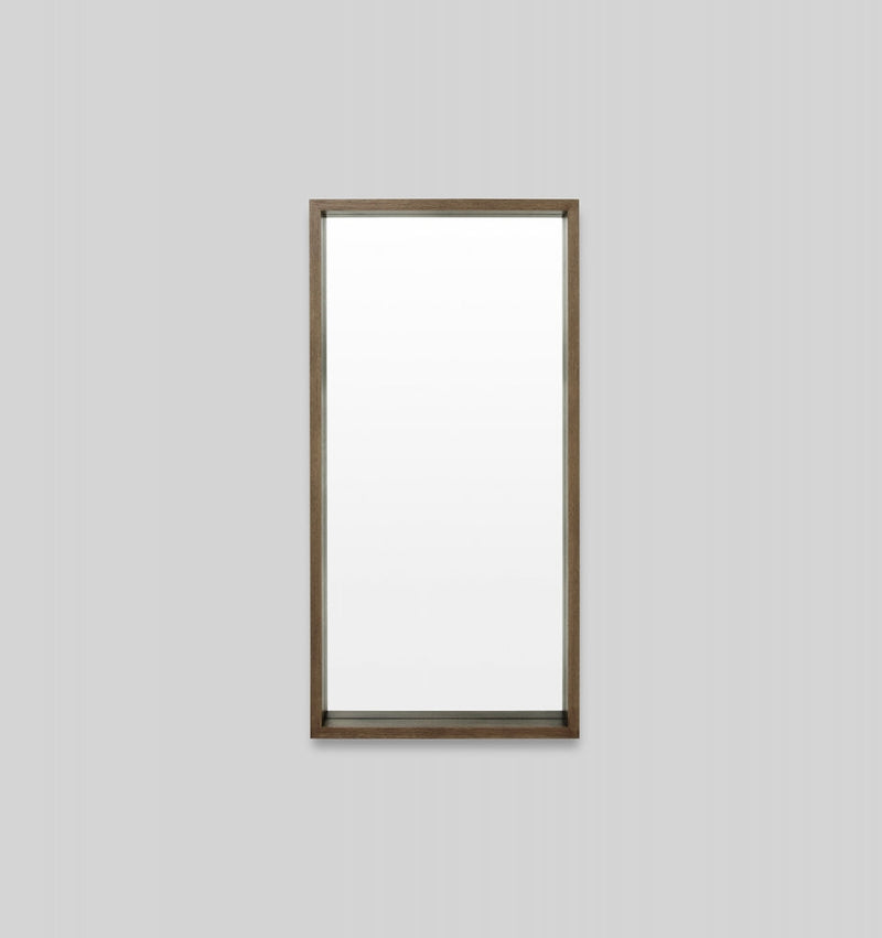 Hazel Wood Leaner Mirror