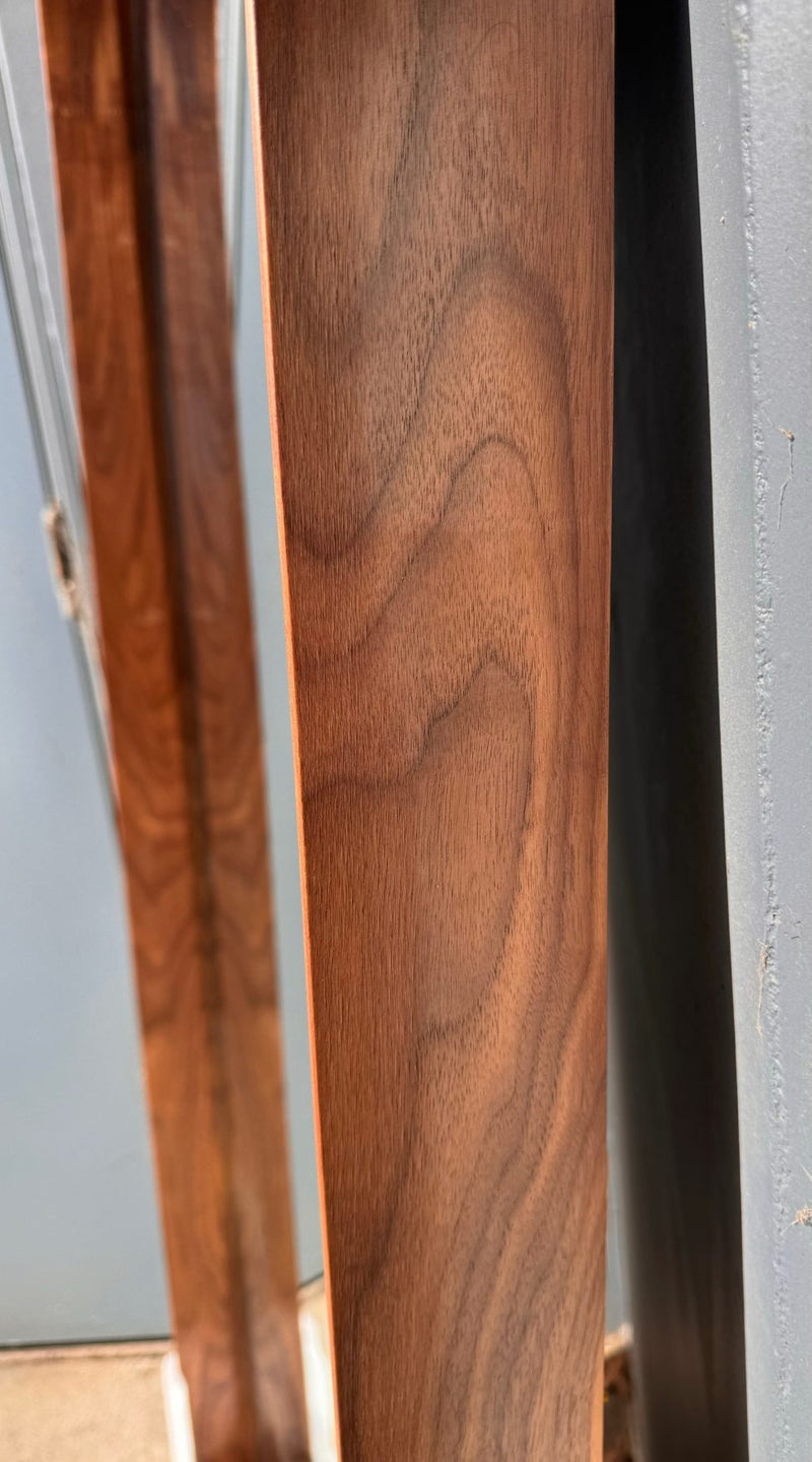 Lauren Arched Black Walnut | Leaner Mirror