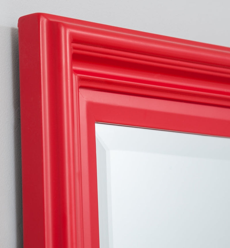 Fiona Mirror, Detail | Lobster Red | Print Decor Melbourne